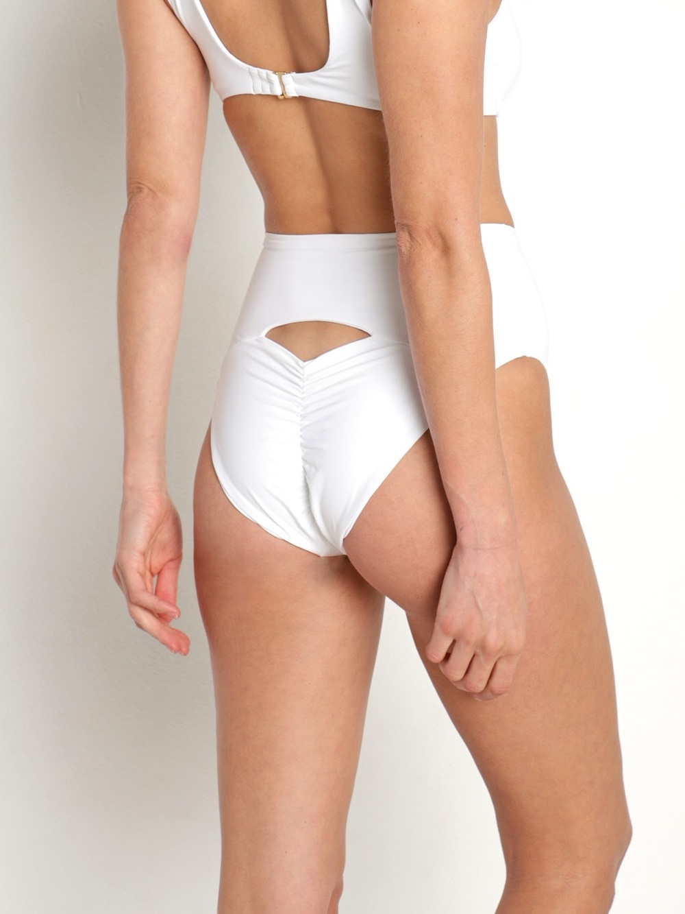 L*Space Luka Bikini Bottom White size small